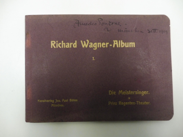 Richard Wagner album n. I -(II): Die Meistersinger von Nürnberg prinz Regenten-Theater; Tristan und Isolde - Tannhauser. Prinz Regenten-Theater
